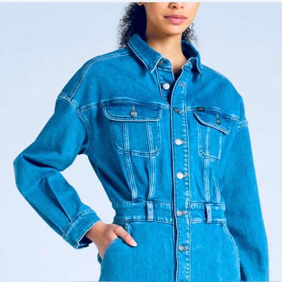 NWT Lee Denim Dress✨✨ - Picture 2 of 9